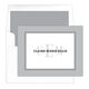 Colorful Border Monogram Folded Note Cards Image 11 of 14
